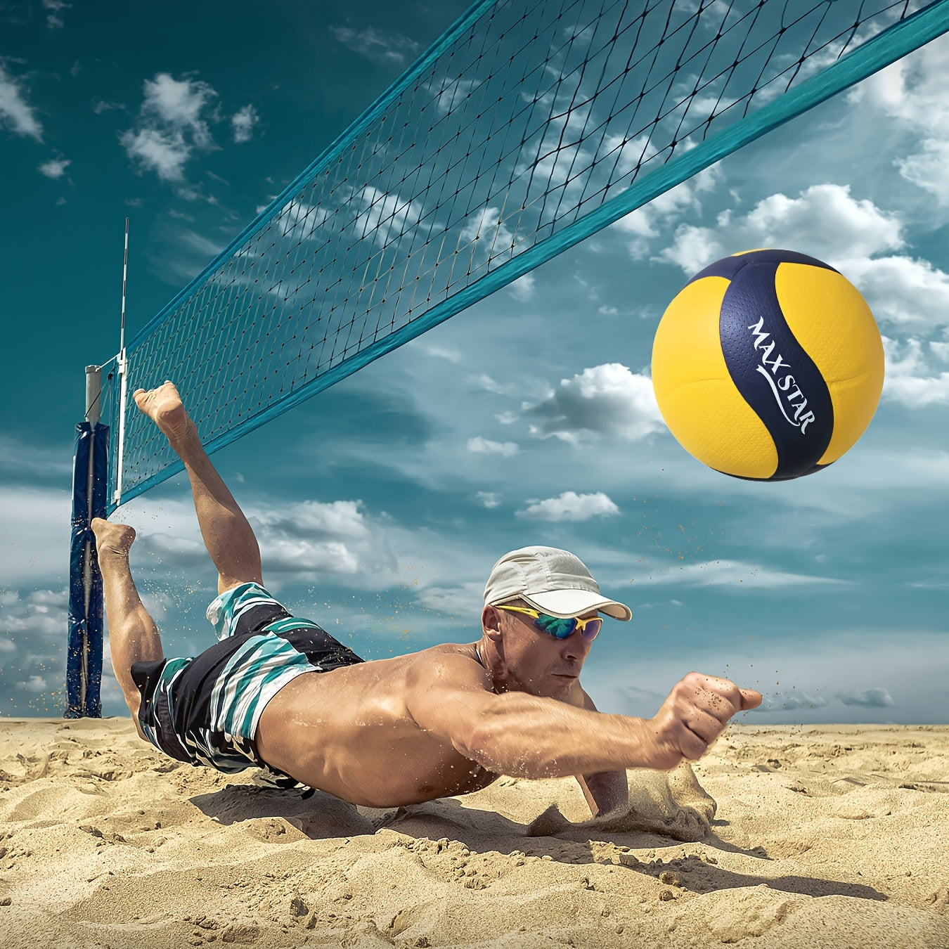NNETM Super Fiber Volleyball for Adult Indoor Outdoor Ball